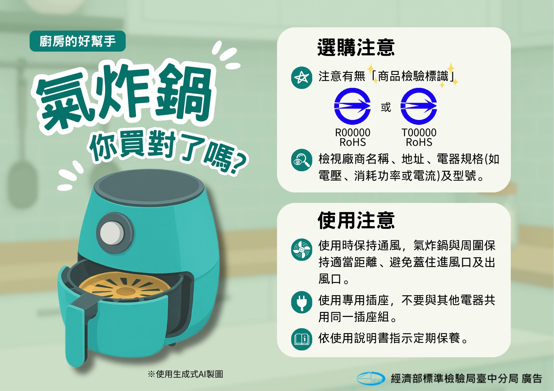 廚房的好幫手,氣炸鍋你買對了嗎?